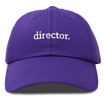 Dalix Director Embroidered Low Crown Cap