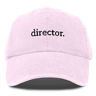 Dalix Director Embroidered Low Crown Cap