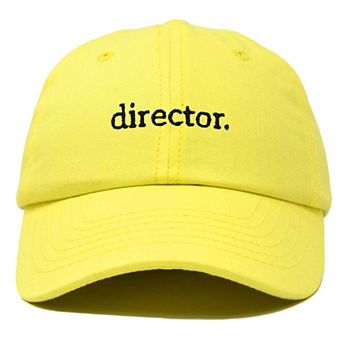 Dalix Director Embroidered Low Crown Cap