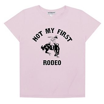 Women's Suburban Riot Not My First Rodeo Loose Fit Graphic Tee
