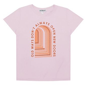 Women's Suburban Riot Old Ways Don't Always Open New Doors Loose Fit Graphic Tee