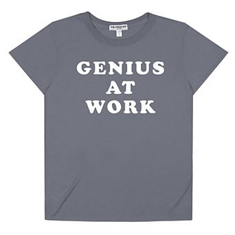 Women's Suburban Riot Genius at Work Loose Fit Graphic Tee