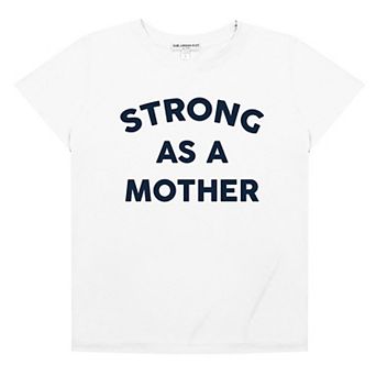 Women's Suburban Riot Strong as a Mother Loose Fit Graphic Tee