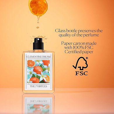 Clementine Dream Eau de Parfum with Vanilla Travel Spray