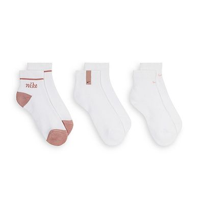 Women's Nike Everyday Plus Cushion Ankle Socks 3-pk.