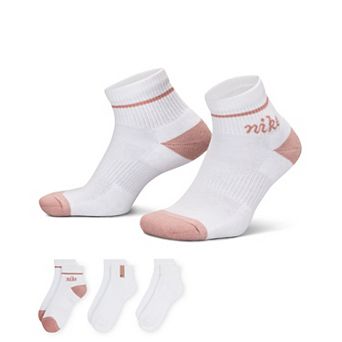 Women's Nike Everyday Plus Cushion Ankle Socks 3 pk