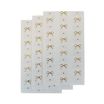Bow Print Decorative Paper Napkins