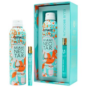 Ellis Brooklyn MIAMI NECTAR X Amika Set: MIAMI NECTAR Amika Perkup Dry Shampoo + EDP Travel Spray Gift Set
