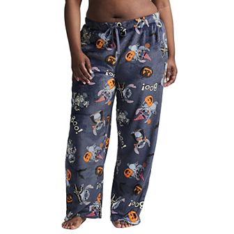 Disney's Lilo & Stitch Plus Size Spooky Stitch Pajama Pants