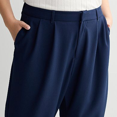 Juniors' Plus Size SO® Wide Leg Trouser Pants