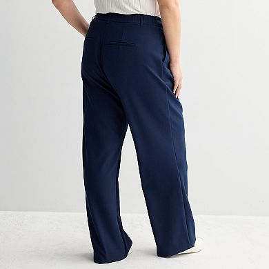 Juniors' Plus Size SO® Wide Leg Trouser Pants