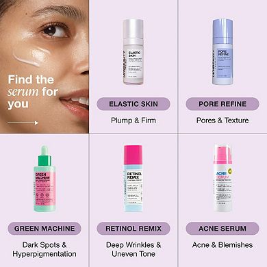 Elastic Skin Firming & Plumping Vegan Growth Factor Serum with Copper Peptides