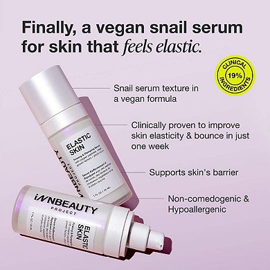 Elastic Skin Firming & Plumping Vegan Growth Factor Serum with Copper Peptides