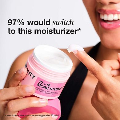 10 + 10 Moisturizer with 10% Vitamin C + 10% Peptide Complex + Ceramides