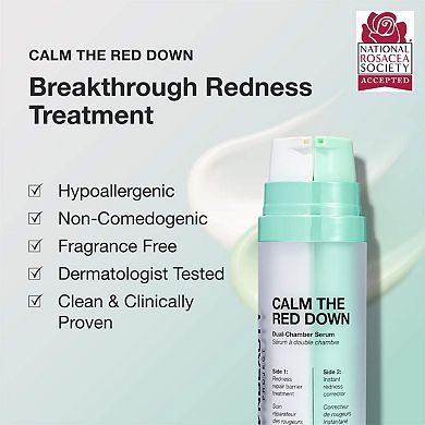Calm the Red Down Dual Chamber Redness Treatment Serum