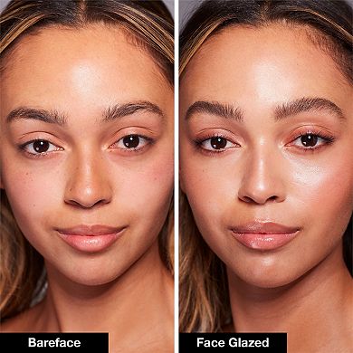 Bronze Face Glaze Gel Cream with Squalane, Ceramides & Hyaluronic Acid