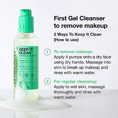 Keep It Clean Hydrating Gel Cleanser with Ceramides & 10 Amino Acids