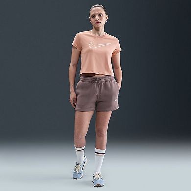 Women's Nike Club Crop Short Sleeve T-Shirt