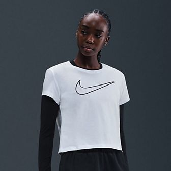 Women's Nike Club Crop Short Sleeve T-Shirt