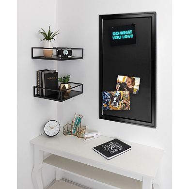 Bosc Framed Magnetic Chalkboard