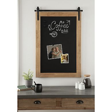 Samuels Wood Framed Wall Chalkboard