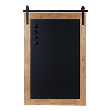 Samuels Wood Framed Wall Chalkboard