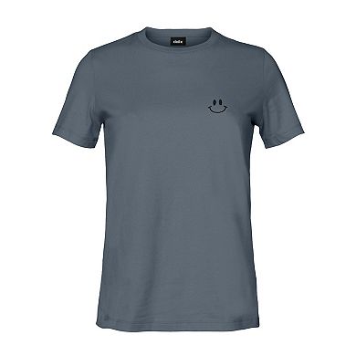 Dalix Smile Face T Shirt Womens
