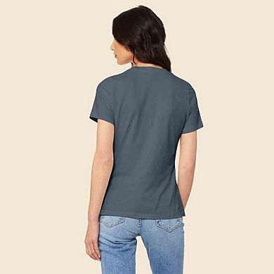 Dalix Smile Face T Shirt Womens