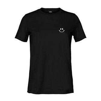 Dalix Smile Face T Shirt Womens