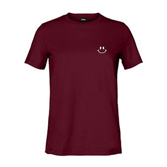 Dalix Smile Face T Shirt Womens