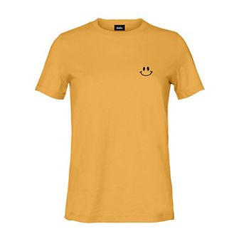 Dalix Smile Face T Shirt Womens