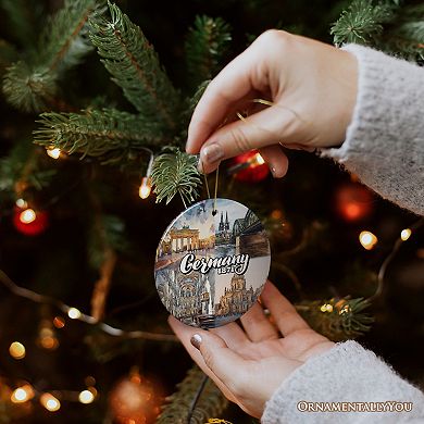 Artistic Germany Landmarks, Bavarian Heritage and Culture Gift and Travel Souvenir, Version 2