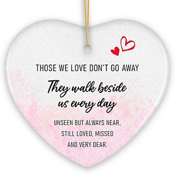 Forever by Our Side Ornament, Christmas Memorial Gift for Loved Ones