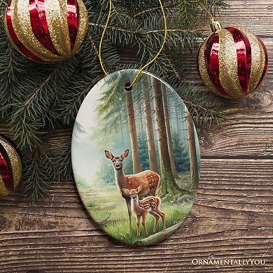 Bambi's Magical Forest Ornament, A Christmas Tribute to Woodland Friends