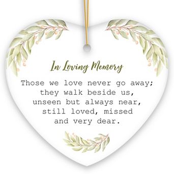 Always Near, Forever Dear Memorial Ornament, Christmas Keepsake for Loved Ones