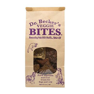 Dr Becker's Veggie Bites Dog & Cat Treats, 4 oz