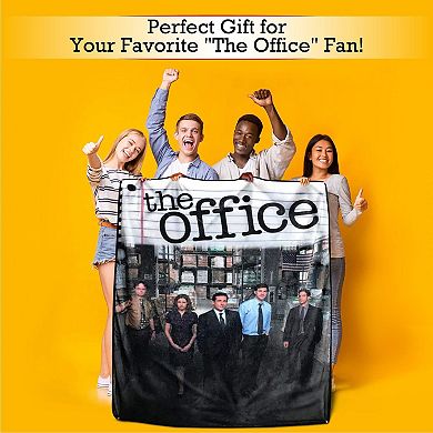 The Office Fleece Softest Throw Blanket, Measures 60 X 45 Inches Throw Blanket