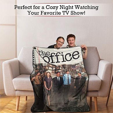 The Office Fleece Softest Throw Blanket, Measures 60 X 45 Inches Throw Blanket
