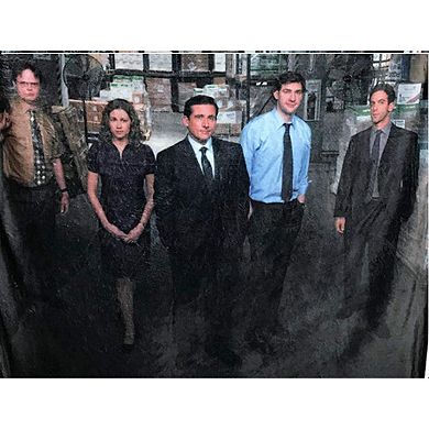 The Office Fleece Softest Throw Blanket, Measures 60 X 45 Inches Throw Blanket