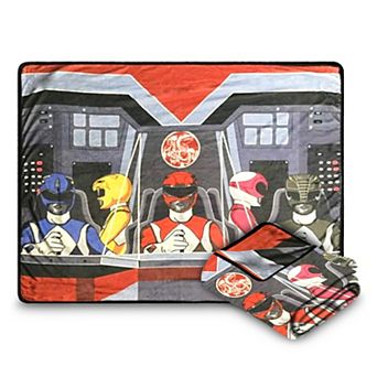 Power Rangers Fleece Softest Comfy Throw Blanket For Adults & Kids, Measures 60 X 45 in