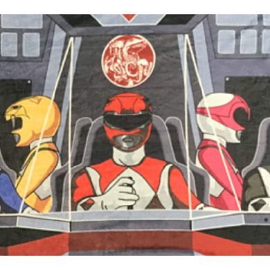Power Rangers Fleece Softest Comfy Throw Blanket For Adults & Kids, Measures 60 X 45 Inches