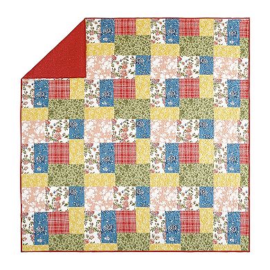 Modern Heirloom Farmhouse Florals Quilt Set