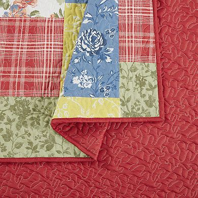 Modern Heirloom Farmhouse Florals Quilt Set