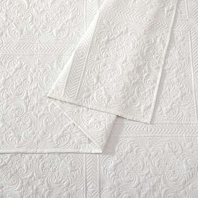 Modern Heirloom Solid Stitch Bedspread Set