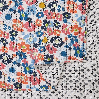 Modern Heirloom Blossom Quilt Set with Shams