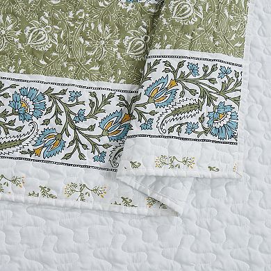 Modern Heirloom Marseille Quilt Set with Shams