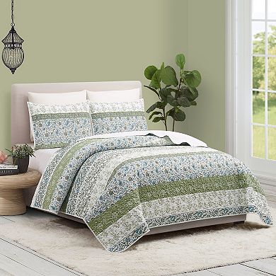 Modern Heirloom Marseille Quilt Set with Shams
