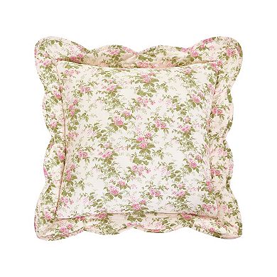 Modern Heirloom Felisa Square Embroidered Throw Pillow