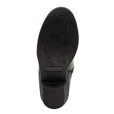 Kensie Girls' Studded Western Boots