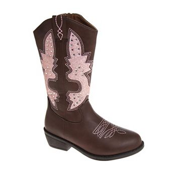 Kensie Girls' Cowgirl Boots